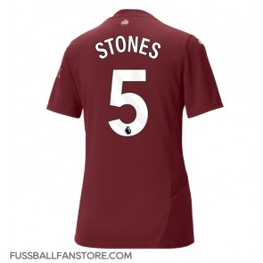 Manchester City John Stones #5 Replik 3rd trikot Damen 2024-25 Kurzarm